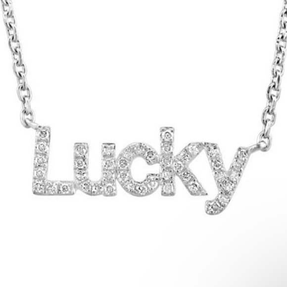 EFFY Diamond Happy 18” Pendant Necklace in Sterling Silver - Retails $600 - Picture 6 of 8